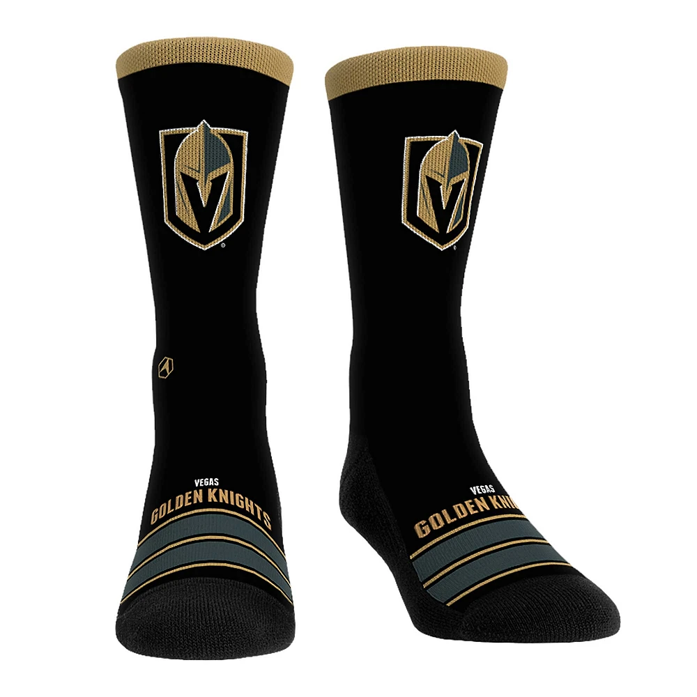 Unisex Rock Em Socks Vegas Golden Knights Gametime Stripe Crew