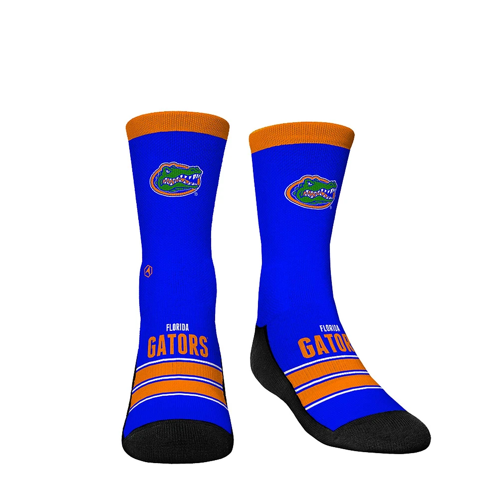 Youth Rock Em Socks Florida Gators Gametime Stripe Crew Socks