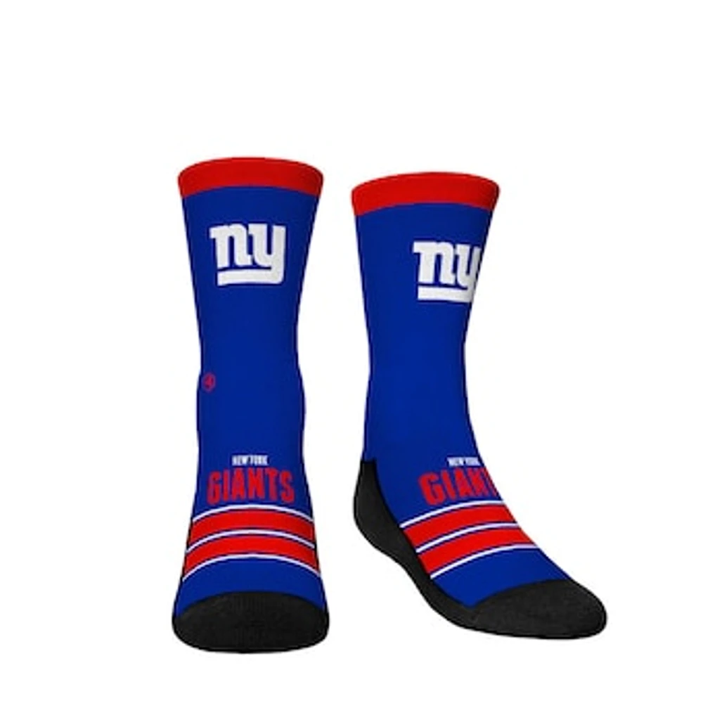 Youth Rock Em Socks New York Giants Gametime Stripe Crew Socks