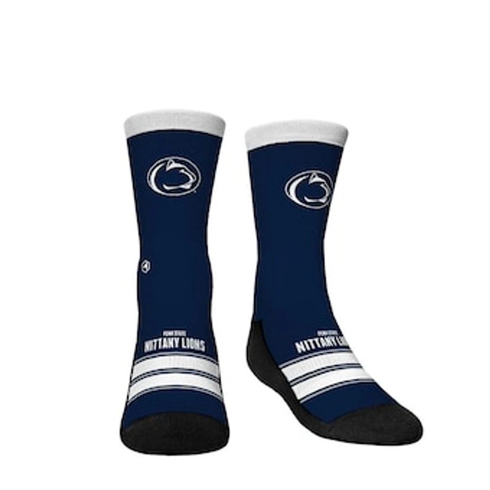 Youth Rock Em Socks Penn State Nittany Lions Gametime Stripe Crew Socks