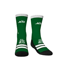 Youth Rock Em Socks New York Jets Gametime Stripe Crew Socks