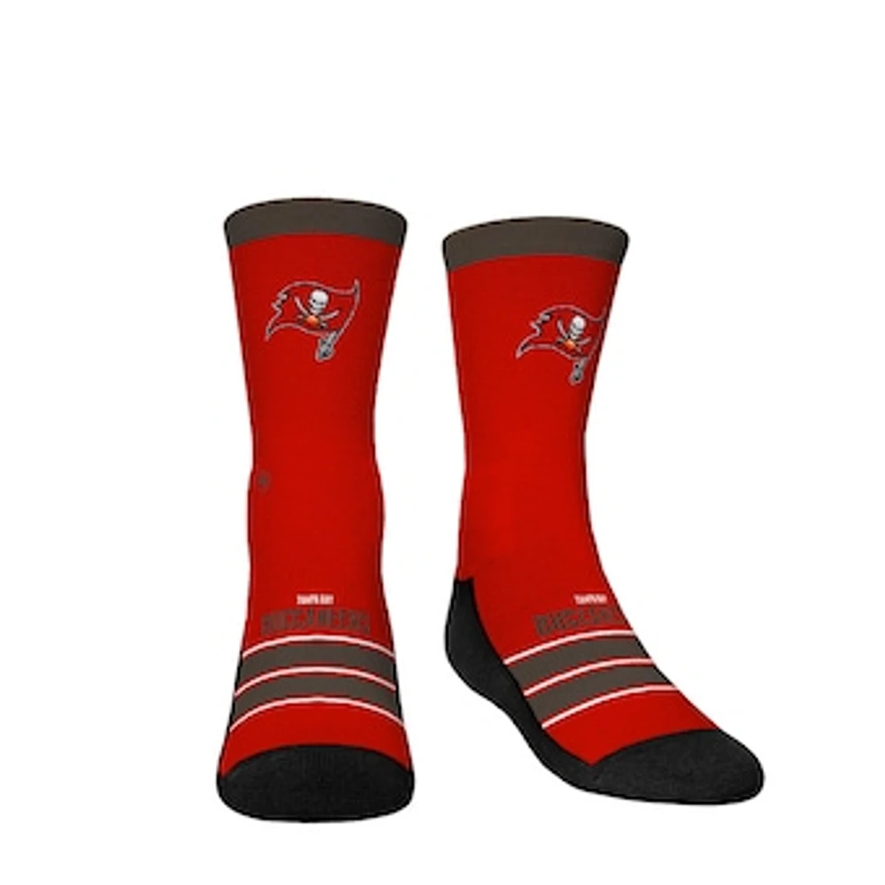 Youth Rock Em Socks Tampa Bay Buccaneers Gametime Stripe Crew Socks