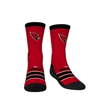 Youth Rock Em Socks Arizona Cardinals Gametime Stripe Crew Socks