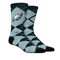 Unisex Rock Em Socks  Philadelphia Eagles Argyle Knitted Dress Socks