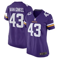 Women's Nike Andrew Van Ginkel  Purple Minnesota Vikings Team Game Jersey