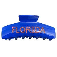 Royal Florida Gators Rhinestone Claw Hair Clip