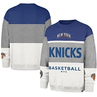 Unisex '47 Gray New York Knicks 2024/25 City Edition On Five Maximalist Pullover Sweatshirt