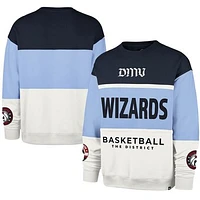 Unisex '47 Light Blue Washington Wizards 2024/25 City Edition On Five Maximalist Pullover Sweatshirt