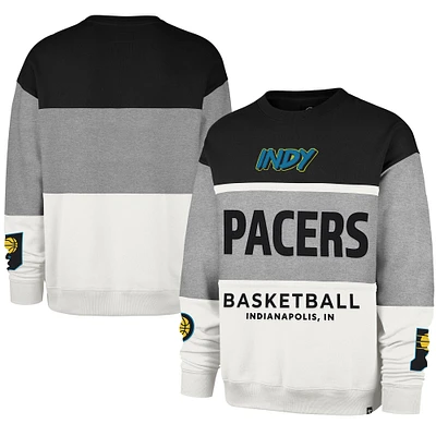 Unisex '47 Gray Indiana Pacers 2024/25 City Edition On Five Maximalist Pullover Sweatshirt