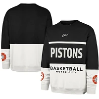 Unisex '47 Black Detroit Pistons 2024/25 City Edition On Five Maximalist Pullover Sweatshirt