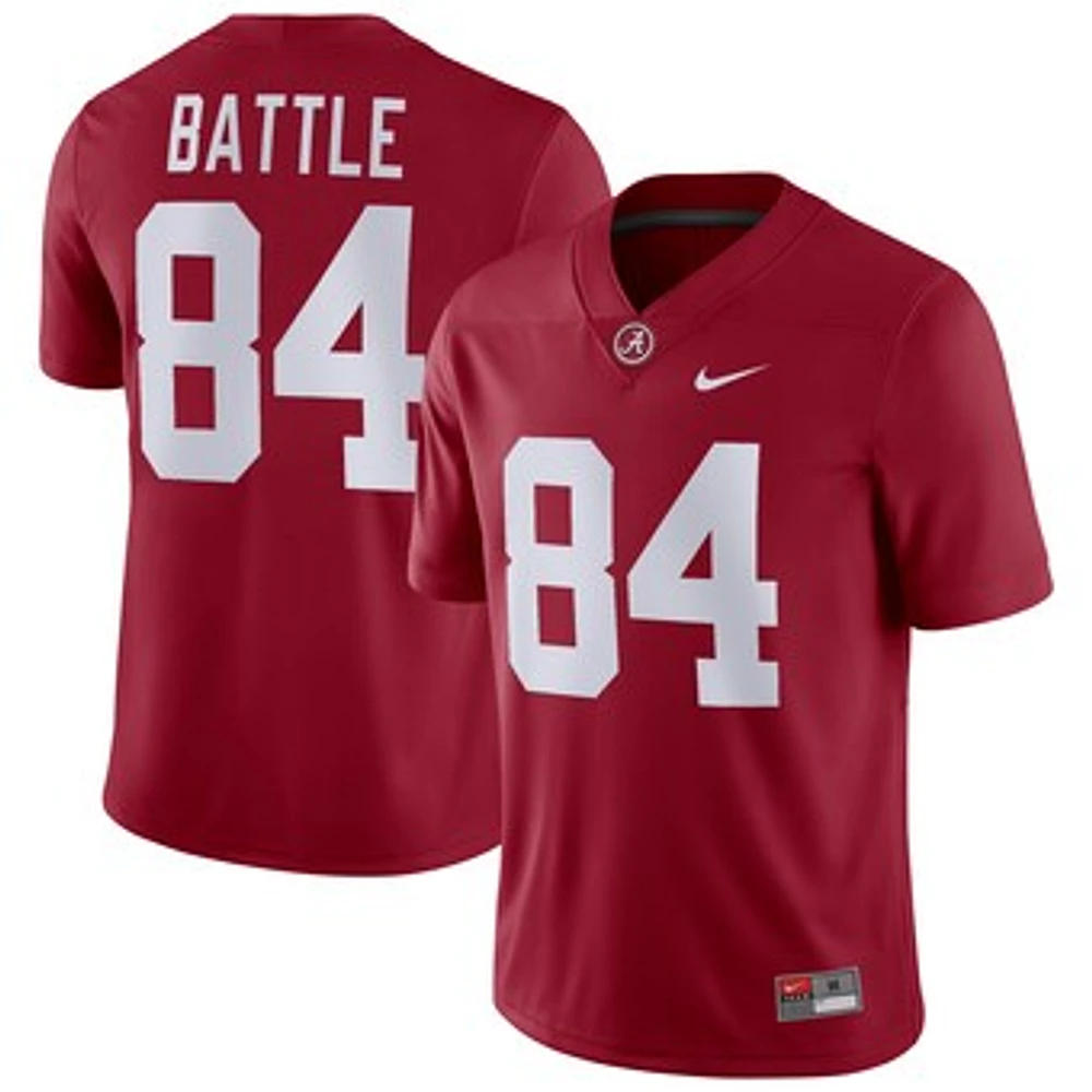 Men's Nike Bill Battle Crimson Alabama Tide Always Game Jersey