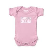 Infant Chad & Jake Pink Babson Beavers  Bodysuit