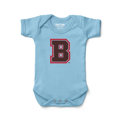 Infant Chad & Jake Light Blue Brown Bears Primary Logo Bodysuit