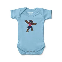 Infant Chad & Jake Light Blue Florida Atlantic Owls Mascot Bodysuit