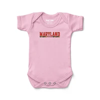 Infant Chad & Jake Maryland Terrapins Wordmark Bodysuit