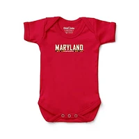 Infant Chad & Jake Maryland Terrapins Wordmark Bodysuit