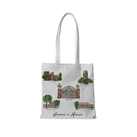 White Michigan Wolverines Laura Wilcox Designs Tote Bag