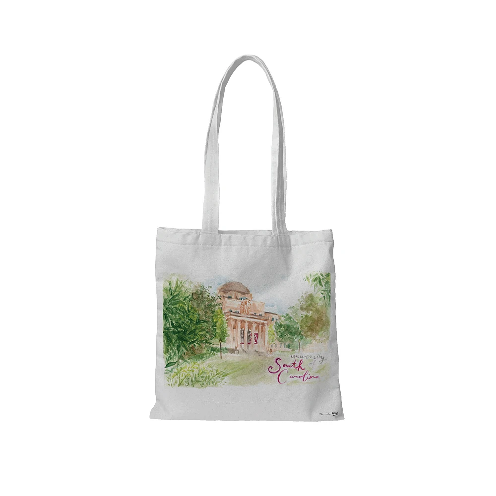 White South Carolina Gamecocks Laura Wilcox Designs Tote Bag