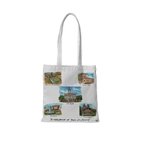 White Texas Longhorns Laura Wilcox Designs Tote Bag