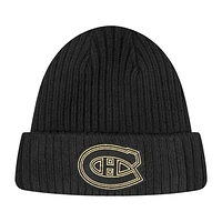 Men's Pro Standard  Black Montreal Canadiens Cuffed Knit Hat