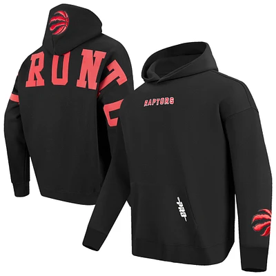 Men's Pro Standard Black Toronto Raptors Wingspan Pullover Hoodie