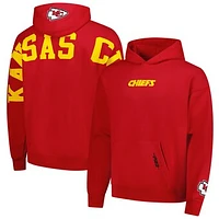 Men's Pro Standard  Red Kansas City Chiefs Wingspan Pullover Hoodie