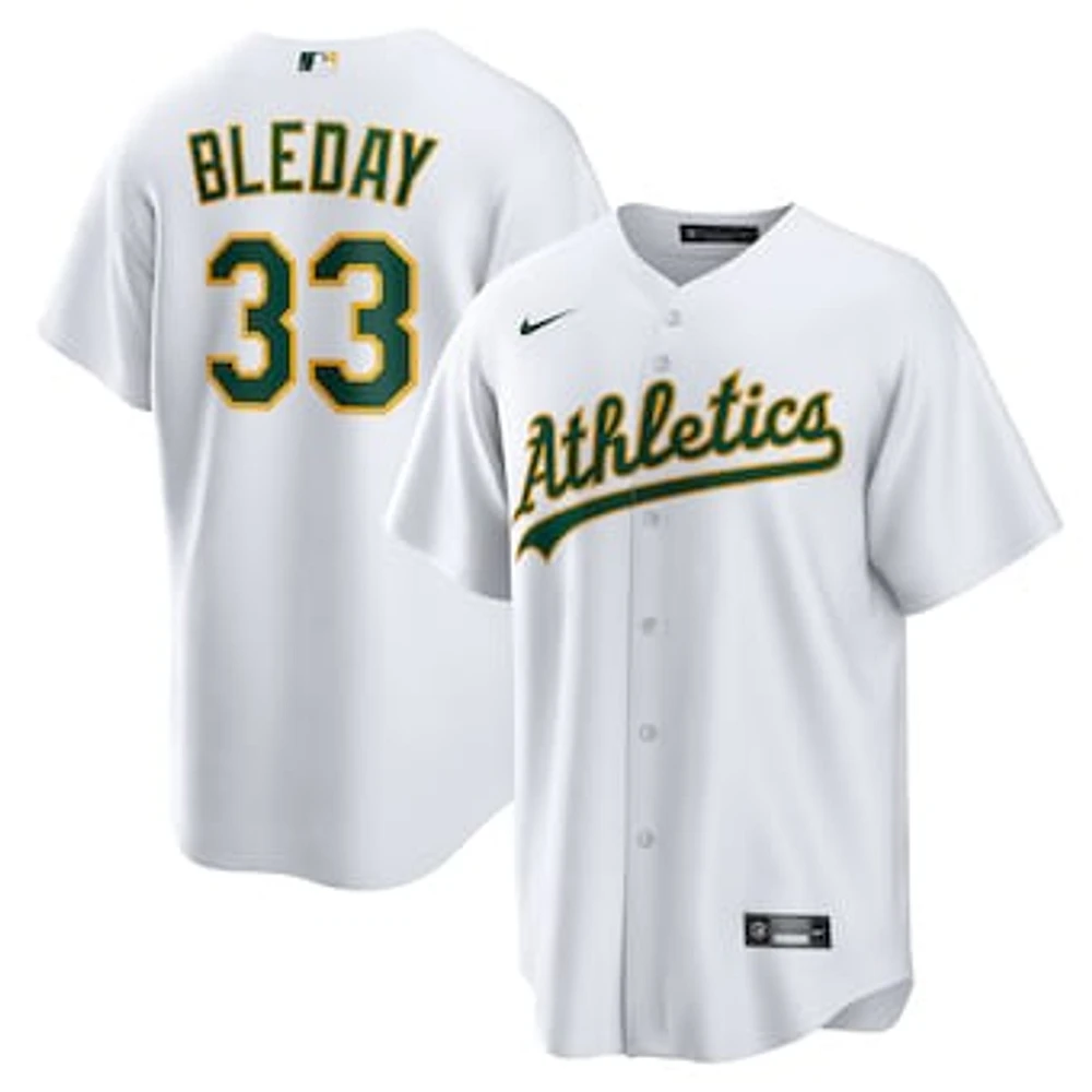 Men's Nike JJ Bleday White Athletics Home Replica Jersey