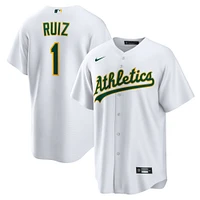 Men's Nike Esteury Ruiz White Athletics Home Replica Jersey