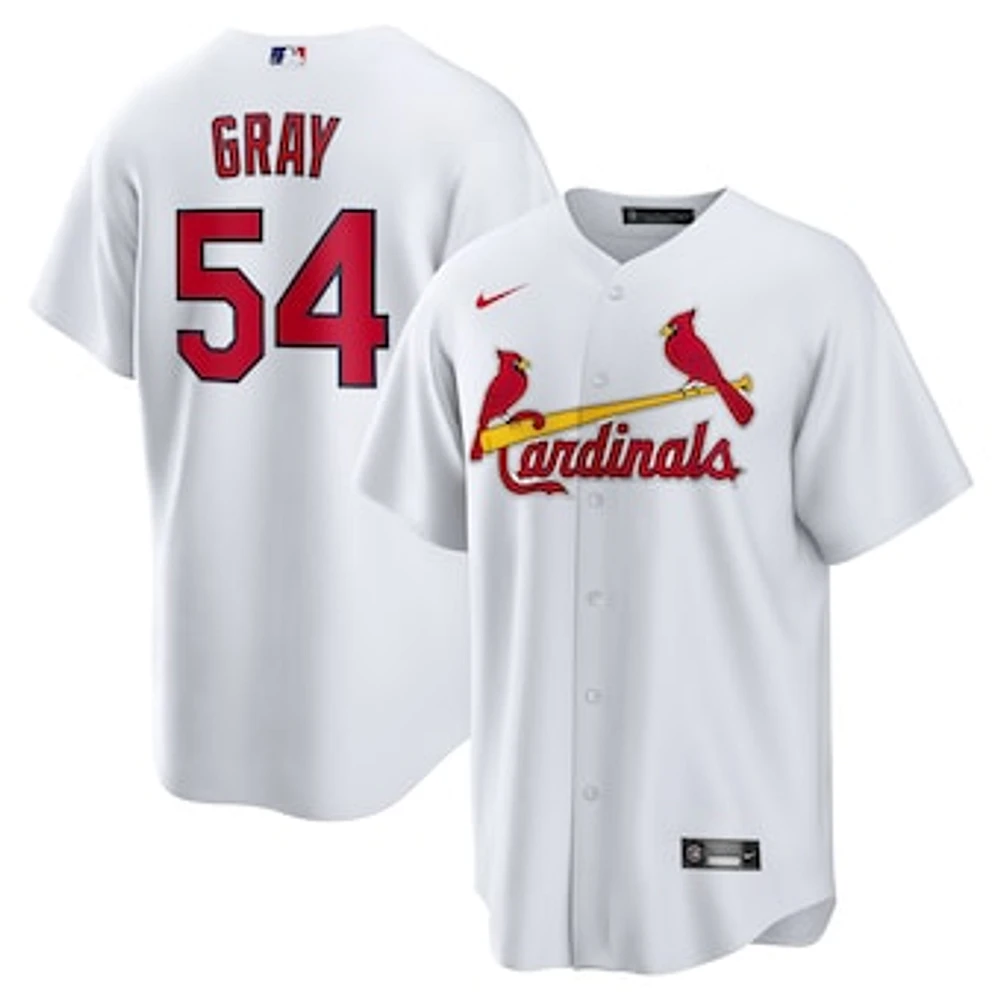 Men's Nike Sonny Gray White St. Louis Cardinals Home Replica Jersey