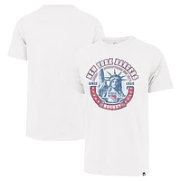 Men's '47 White New York Rangers Regional Localized Franklin T-Shirt