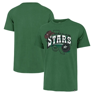 Men's '47 Kelly Green Dallas Stars Regional Localized Franklin T-Shirt