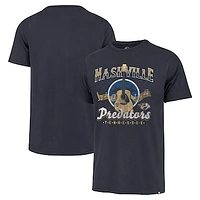 Men's '47 Navy Nashville Predators Regional Localized Franklin T-Shirt