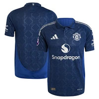 Men's adidas  Navy Manchester United 2024/25 Away Authentic Jersey