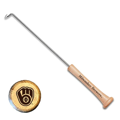 Baseball BBQ Milwaukee Brewers The Hook Pigtail Tool