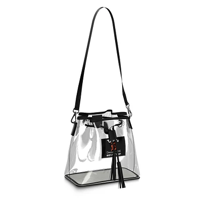 WEAR by Erin Andrews Detroit Tigers Clear Stadium Bucket Purse