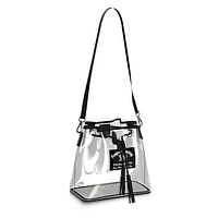 WEAR by Erin Andrews Pittsburgh Penguins Clear Stadium Bucket Purse