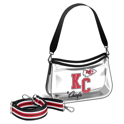 WEAR by Erin Andrews Kansas City Chiefs Clear Stadium Mini Purse