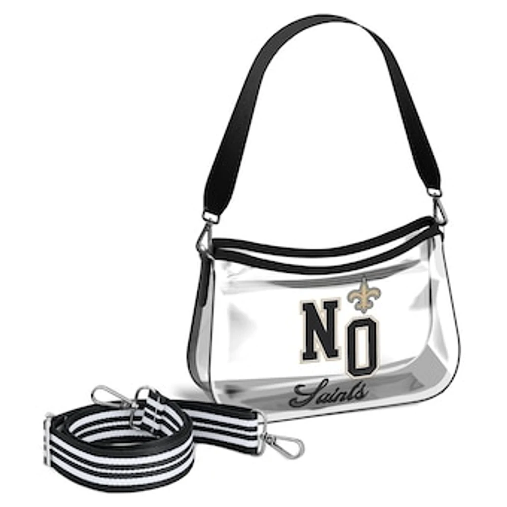 WEAR by Erin Andrews New Orleans Saints Clear Stadium Mini Purse