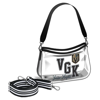 WEAR by Erin Andrews Vegas Golden Knights Clear Stadium Mini Purse