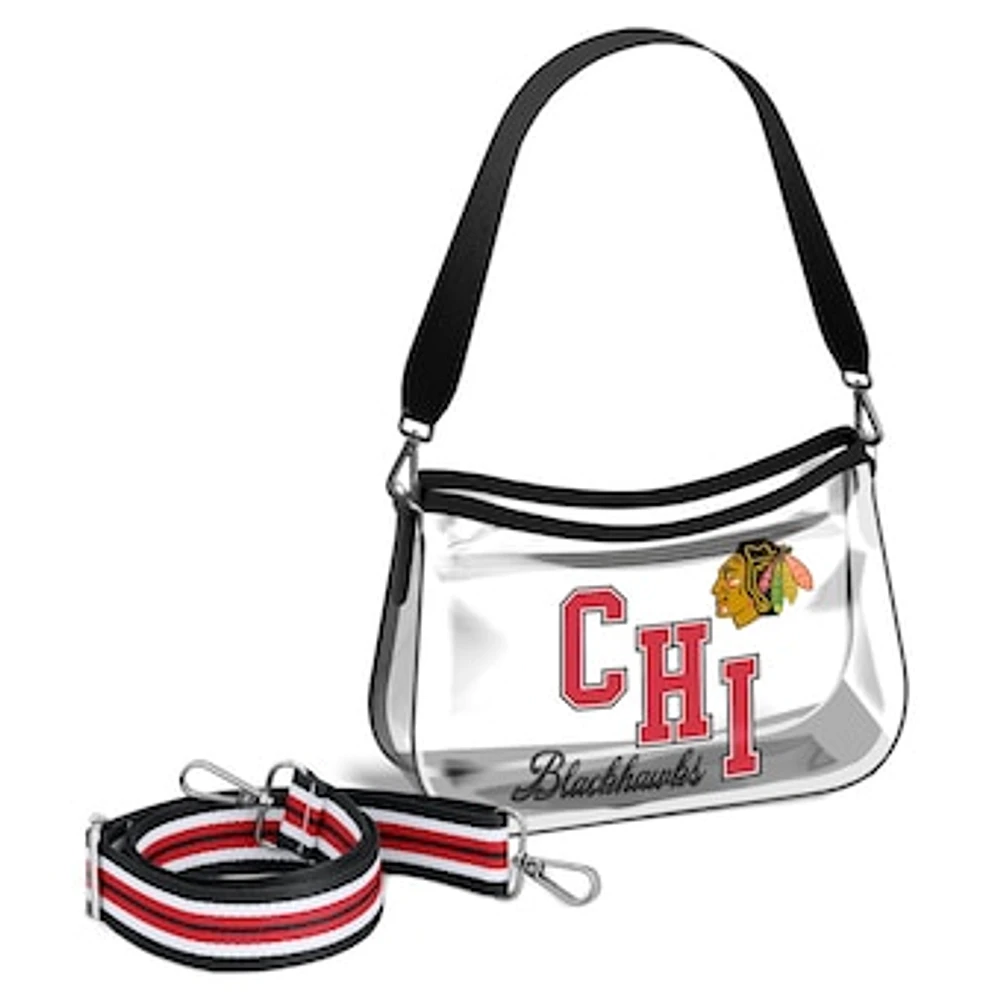 WEAR by Erin Andrews Chicago Blackhawks Clear Stadium Mini Purse