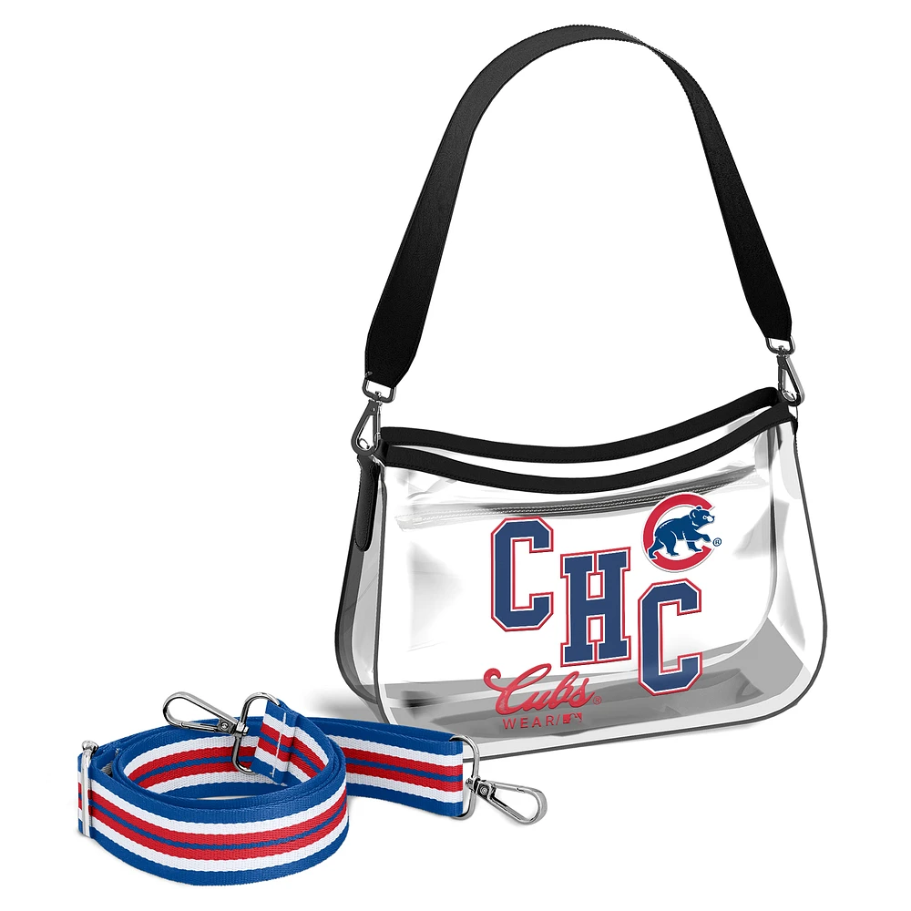 WEAR by Erin Andrews Chicago Cubs Clear Stadium Mini Purse