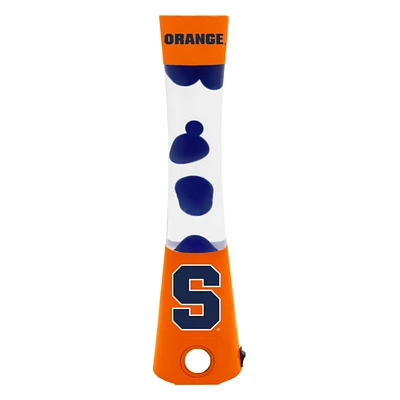 Syracuse Orange Magma Lamp with Bluetooth Speaker