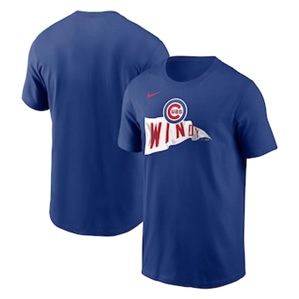 Men's Nike Royal Chicago Cubs Local Home Town T-Shirt