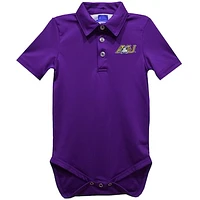 Infant Vive La Fete Purple Ashland Eagles Polo Bodysuit