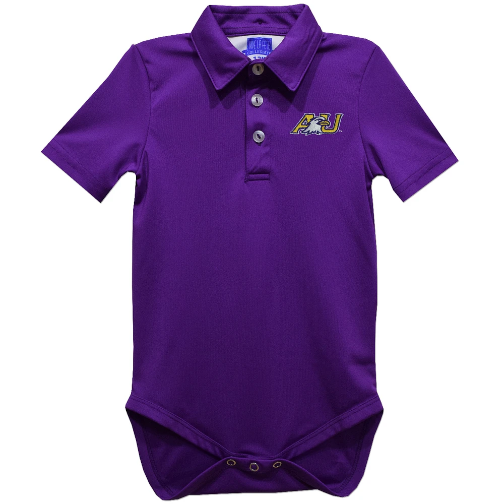 Infant Vive La Fete Purple Ashland Eagles Polo Bodysuit