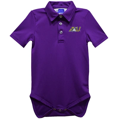 Infant Vive La Fete Purple Ashland Eagles Polo Bodysuit