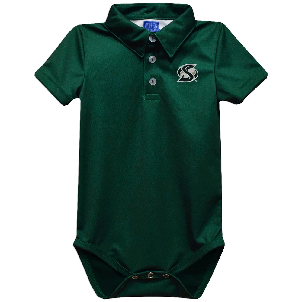 Infant Vive La Fete Green Sacramento State Hornets Polo Bodysuit