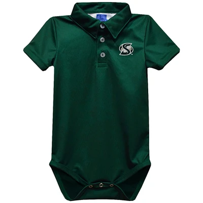 Infant Vive La Fete Green Sacramento State Hornets Polo Bodysuit