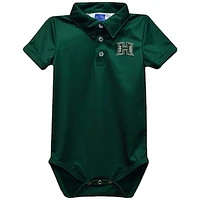 Infant Vive La Fete Green Hawaii Rainbow Warriors Polo Bodysuit