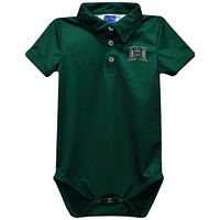 Infant Vive La Fete Green Hawaii Rainbow Warriors Polo Bodysuit